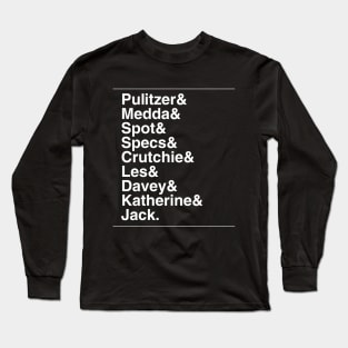 Newsies Characters Long Sleeve T-Shirt